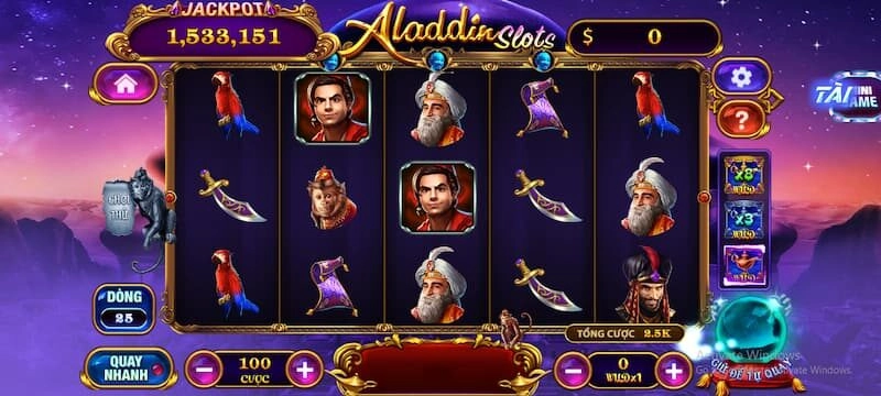 Game nổ hũ Aladins 